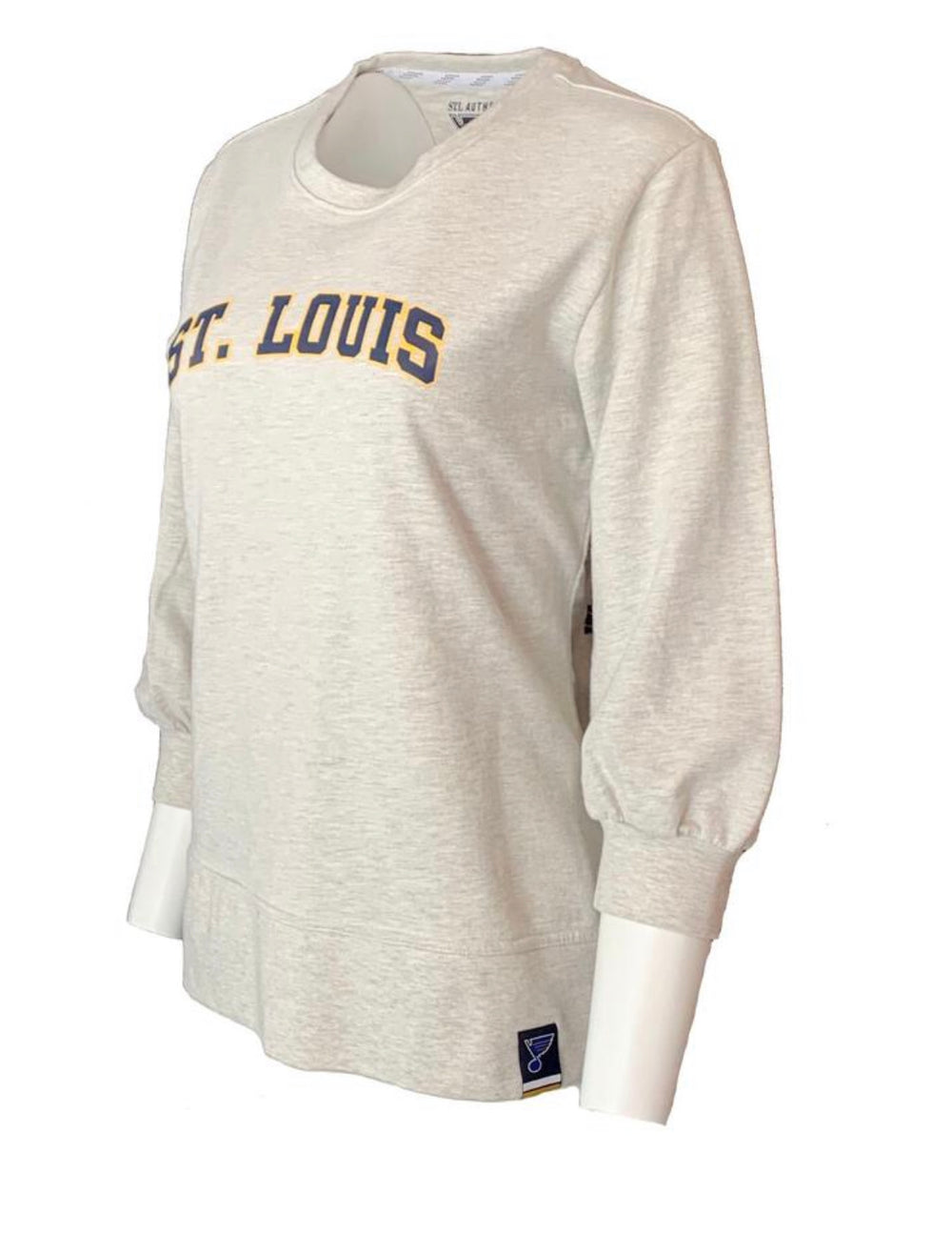 ST. LOUIS BLUES LUSSO MELISSA MAIA CROPPED HOODIE – STL Authentics