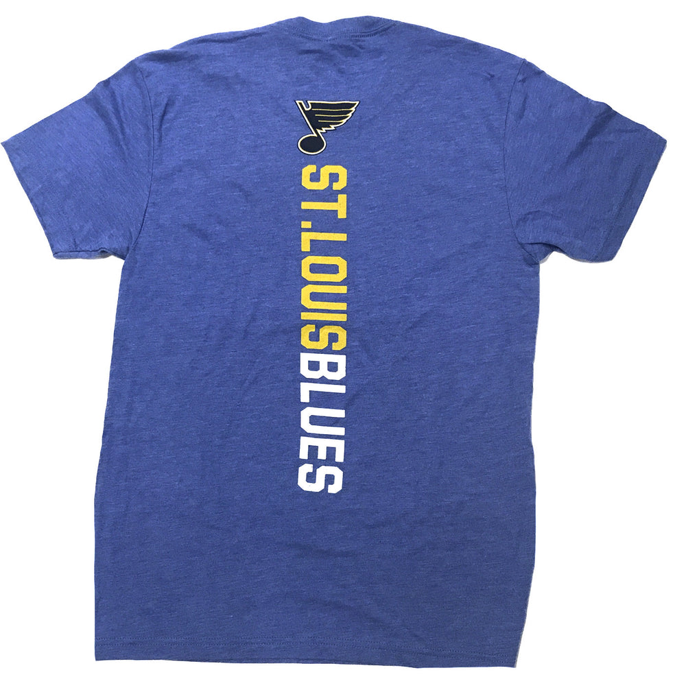 108 Stitches STL Blues Racerback Wordmark Tee T-shirt 108 Stitches   