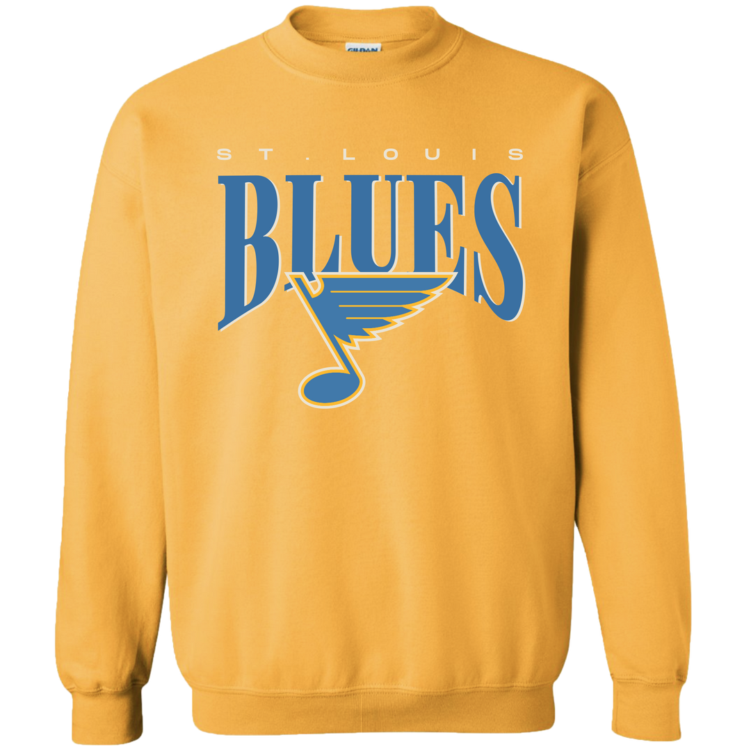 st louis blues vintage crewneck