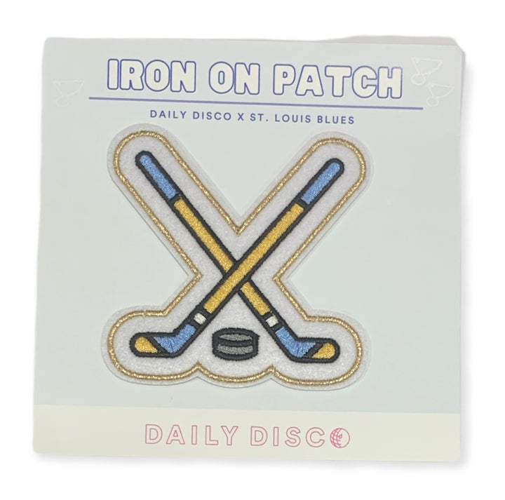 Daily Disco Embroidered Hockey Stick Patch