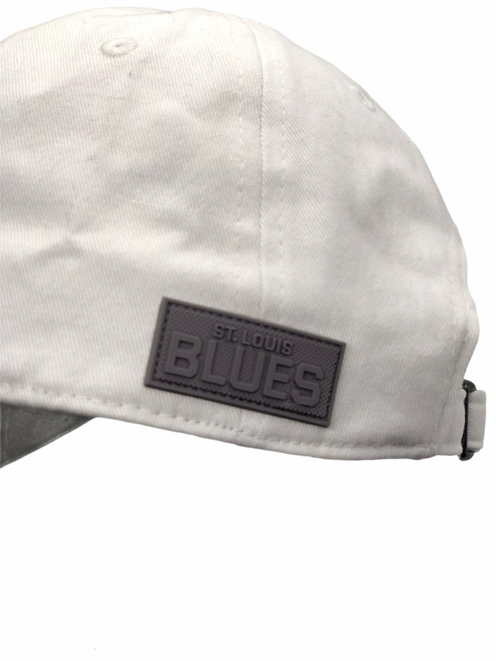 St. Louis Blues Applique Hat - White