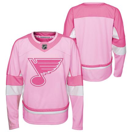 Outterstuff Youth NHL Pink Replica Jersey - STL Authentics