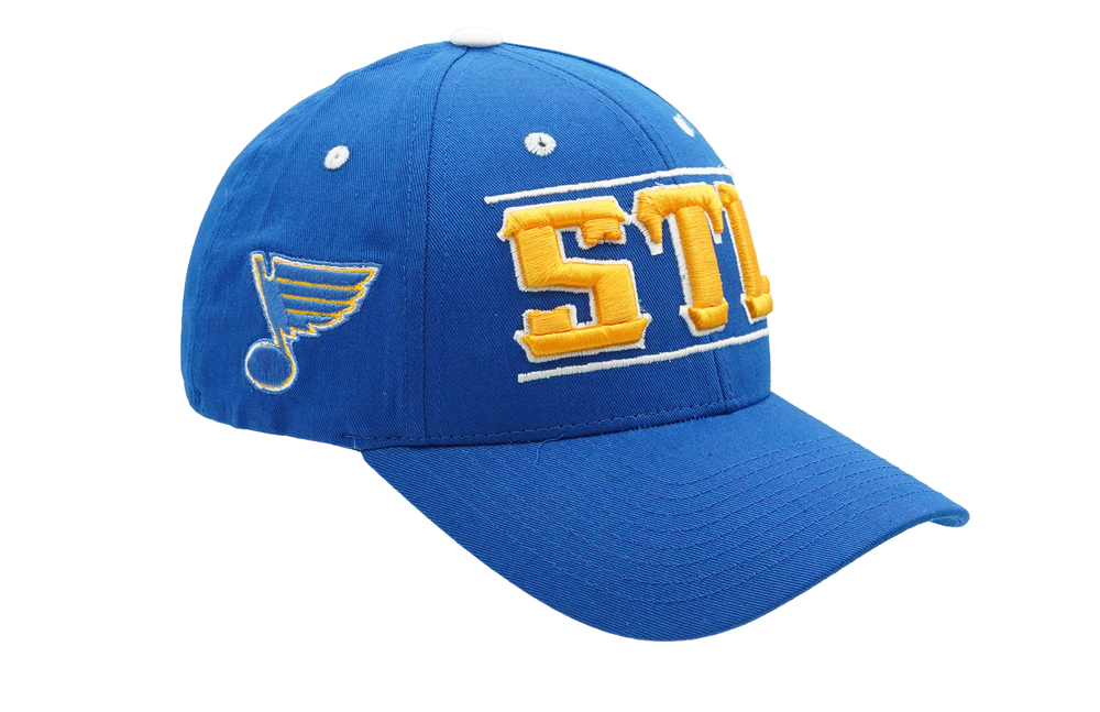 ST. LOUIS BLUES ZEPHYR CITADEL SNAPBACK HAT- ROYAL Hat Zephyr   