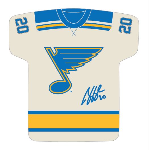 ST. LOUIS BLUES TOP MARKETING SAAD JERSEY RALLY TOWEL Novelties Top Marketing   