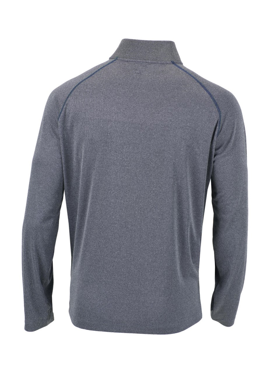 ST. LOUIS BLUES COLUMBIA OMNI WICK ½ ZIP PULLOVER - SLATE Outerwear Columbia   